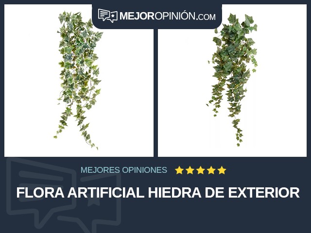 Flora artificial Hiedra De exterior