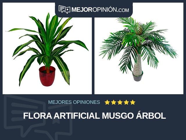 Flora artificial Musgo Árbol