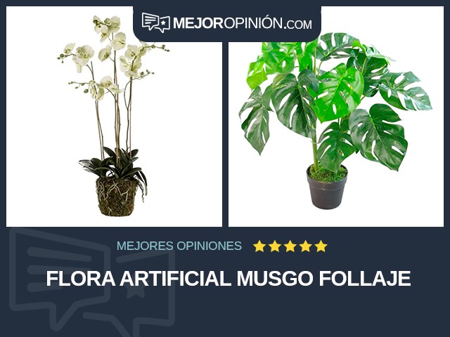 Flora artificial Musgo Follaje