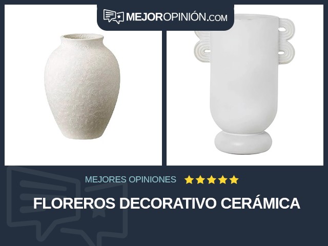 Floreros Decorativo Cerámica