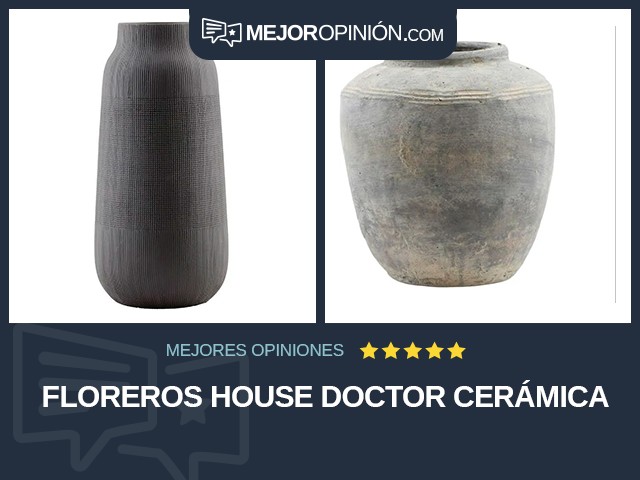 Floreros House Doctor Cerámica