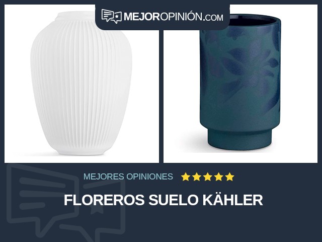 Floreros Suelo Kähler