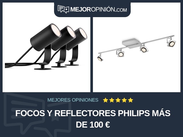 Focos y reflectores Philips Más de 100 €