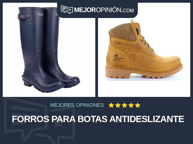 Forros para botas Antideslizante