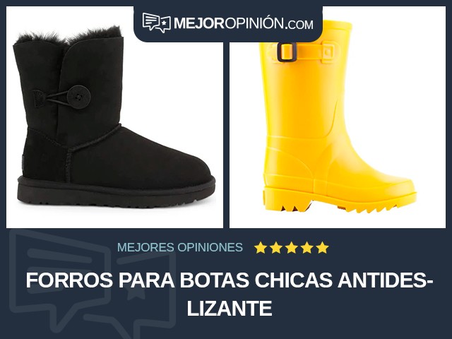 Forros para botas Chicas Antideslizante