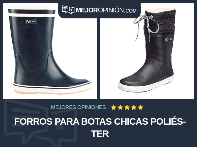 Forros para botas Chicas Poliéster