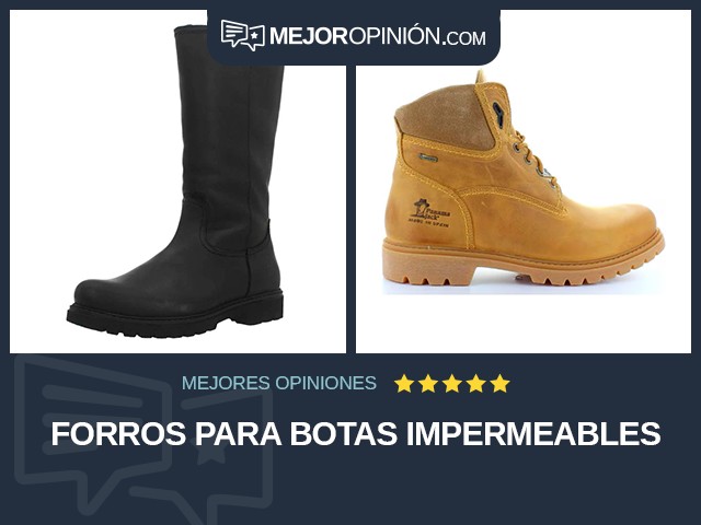 Forros para botas Impermeables