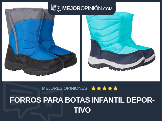 Forros para botas Infantil Deportivo