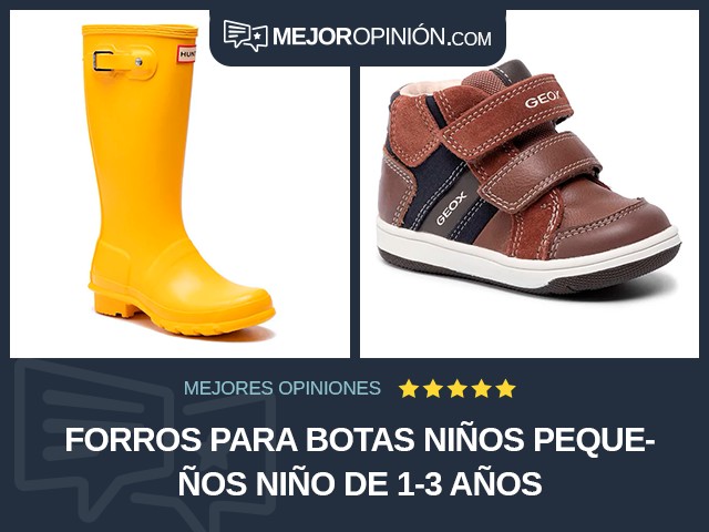 Forros para botas Niños pequeños Niño de 1-3 años