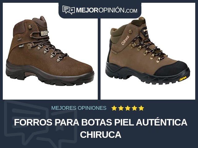 Forros para botas Piel auténtica Chiruca