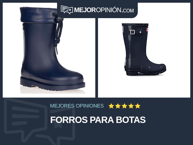 Forros para botas