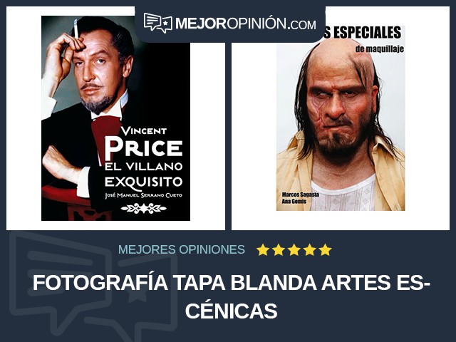 Fotografía Tapa blanda Artes escénicas