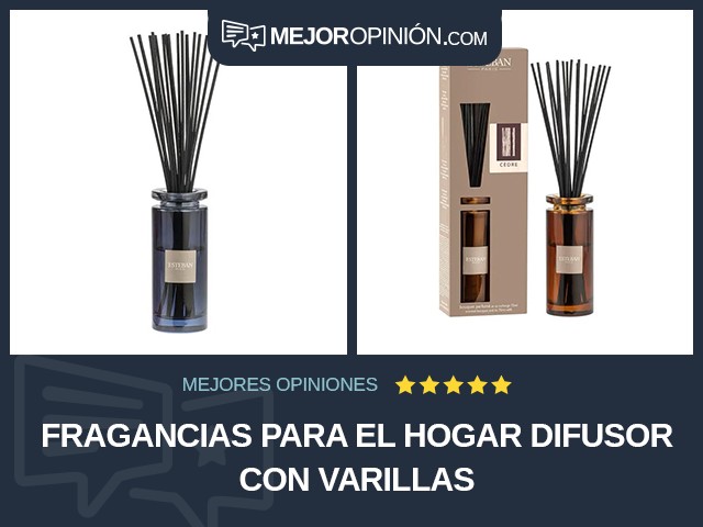 Fragancias para el hogar Difusor con varillas