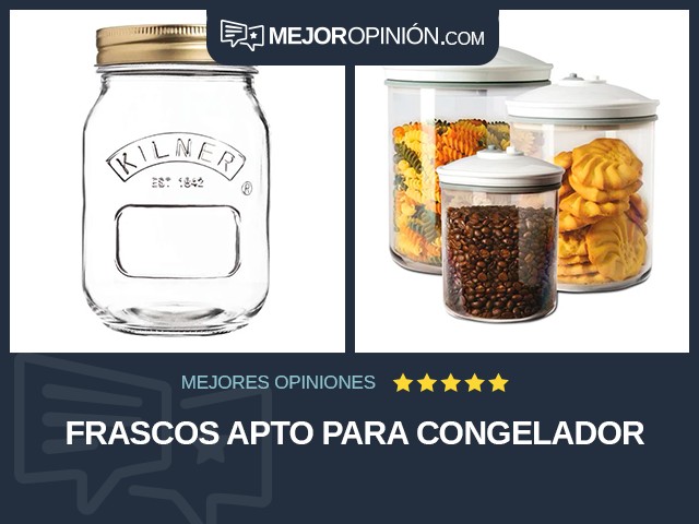 Frascos Apto para congelador