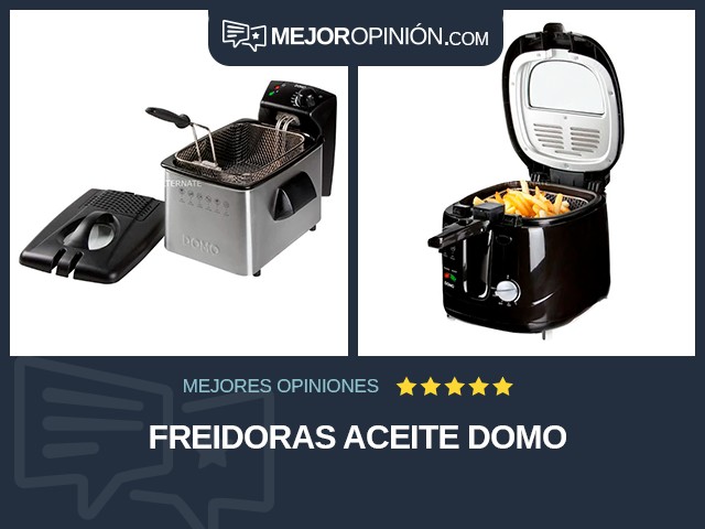 Freidoras Aceite DOMO