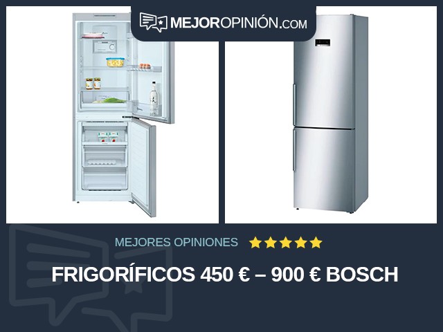 Frigoríficos 450 € – 900 € Bosch