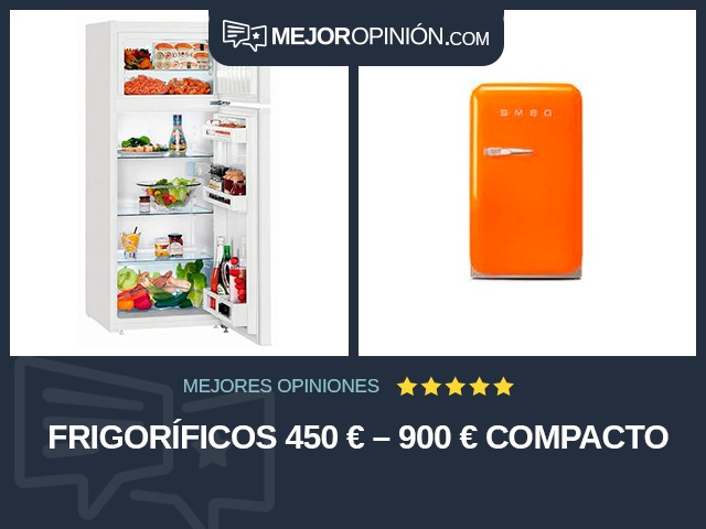 Frigoríficos 450 € – 900 € Compacto