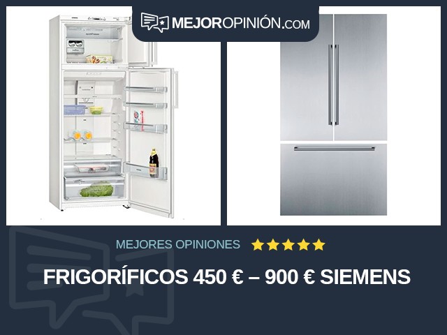 Frigoríficos 450 € – 900 € Siemens