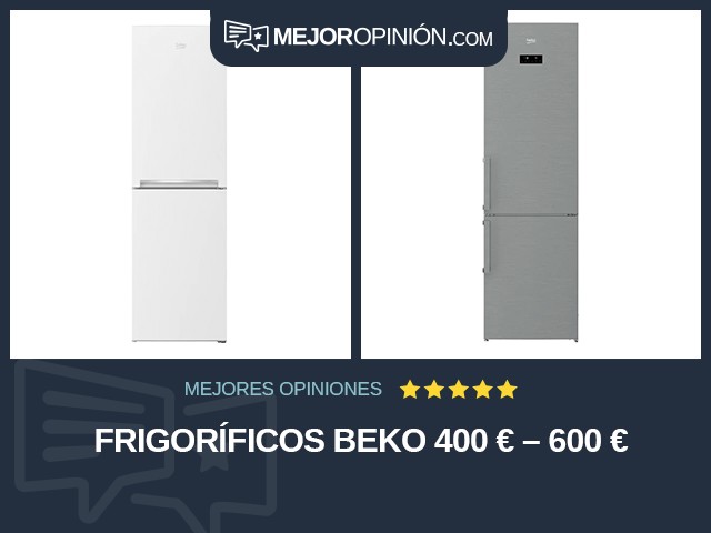 Frigoríficos Beko 400 € – 600 €
