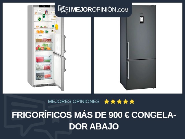 Frigoríficos Más de 900 € Congelador abajo