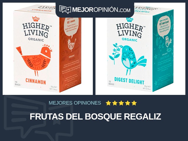 Frutas del bosque Regaliz