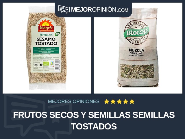 Frutos secos y semillas Semillas Tostados