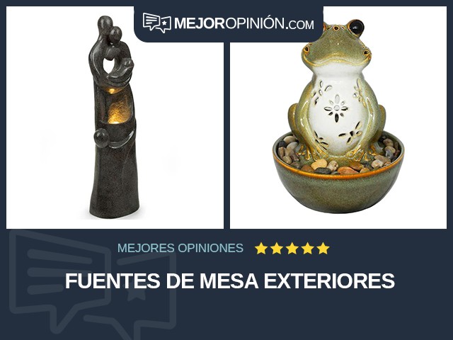 Fuentes De mesa Exteriores