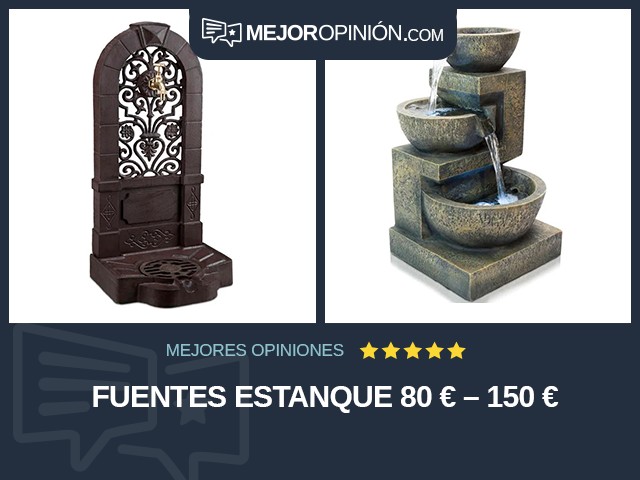 Fuentes Estanque 80 € – 150 €