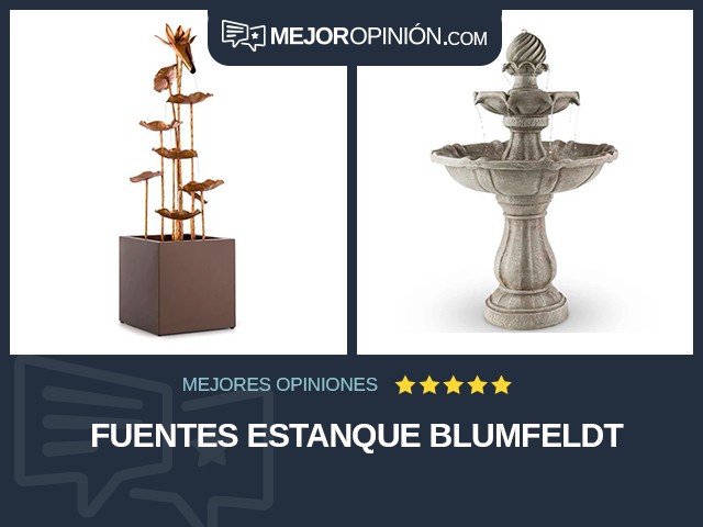 Fuentes Estanque Blumfeldt