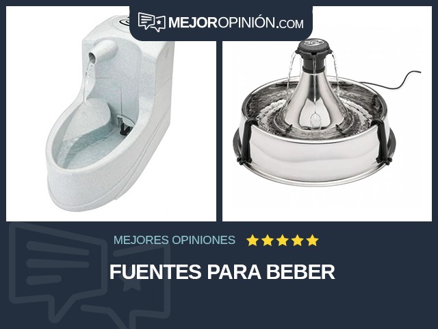 Fuentes para beber