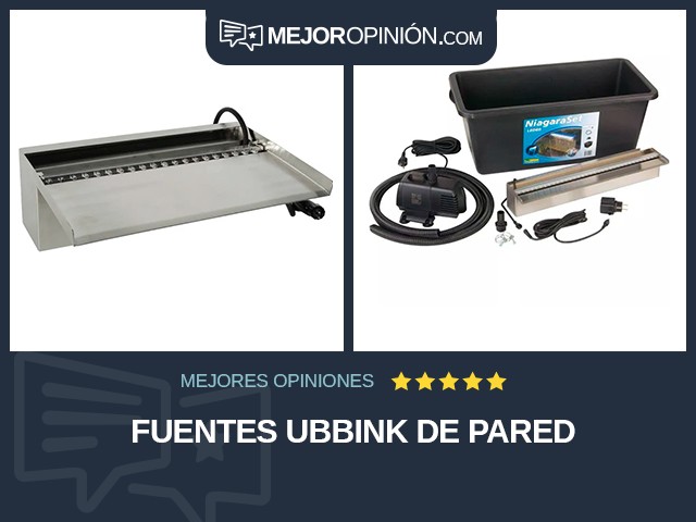 Fuentes Ubbink De pared