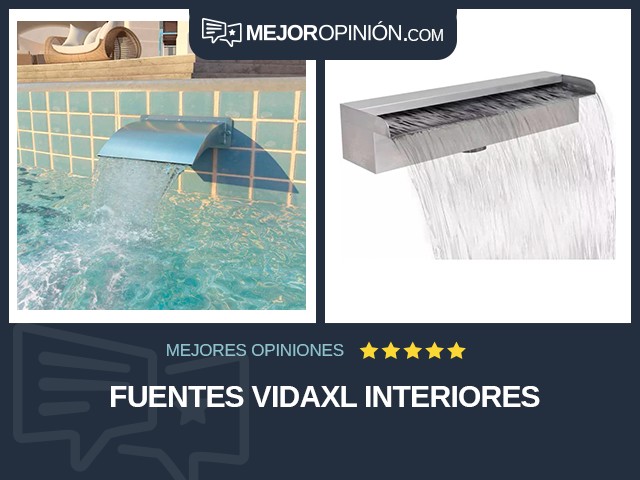 Fuentes vidaXL Interiores