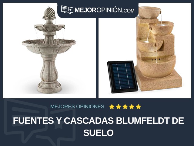 Fuentes y cascadas Blumfeldt De suelo