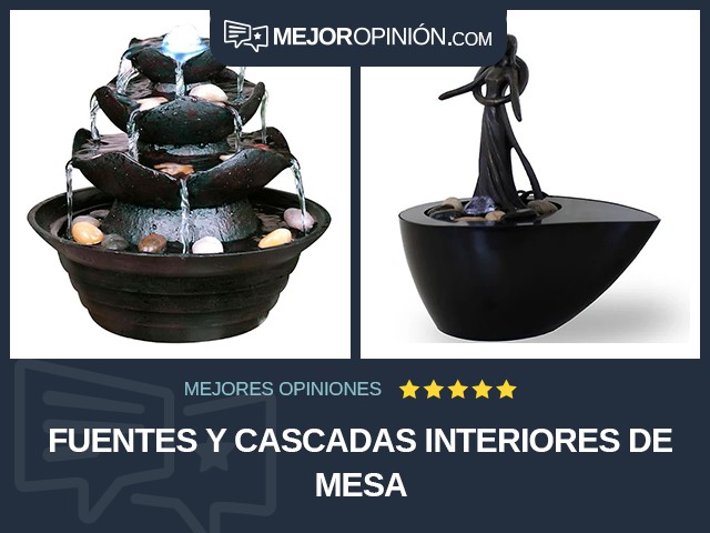 Fuentes y cascadas Interiores De mesa