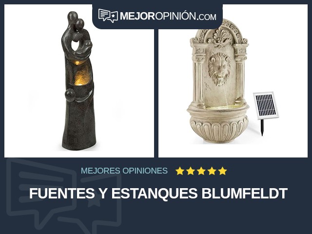 Fuentes y estanques Blumfeldt