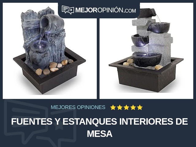 Fuentes y estanques Interiores De mesa