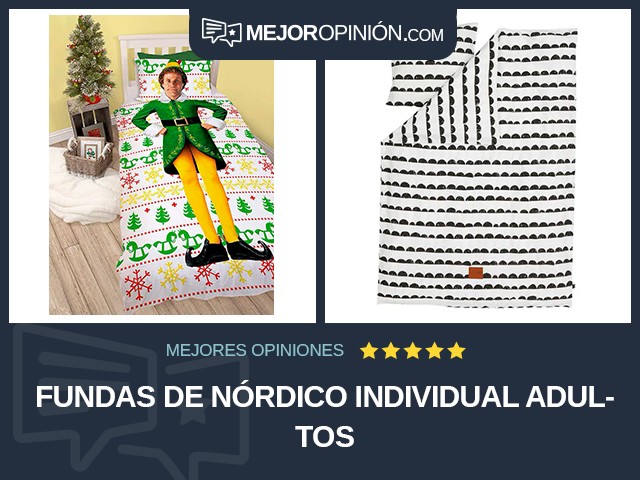 Fundas de nórdico Individual Adultos