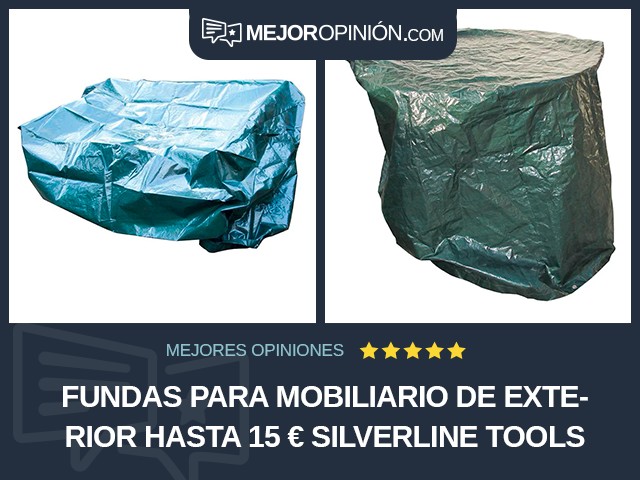 Fundas para mobiliario de exterior Hasta 15 € Silverline Tools