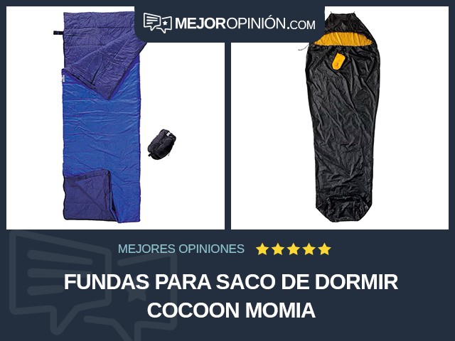 Fundas para saco de dormir Cocoon Momia