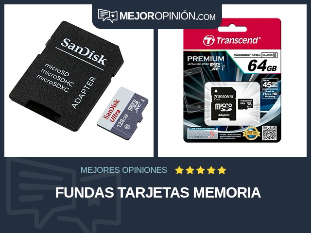 Fundas tarjetas memoria