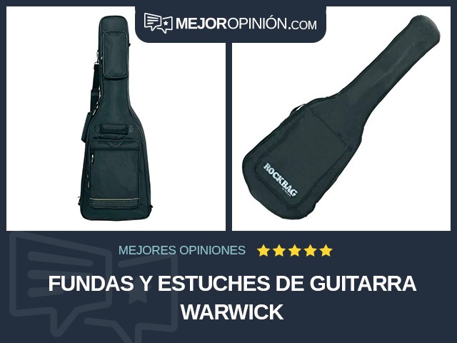 Fundas y estuches de guitarra Warwick