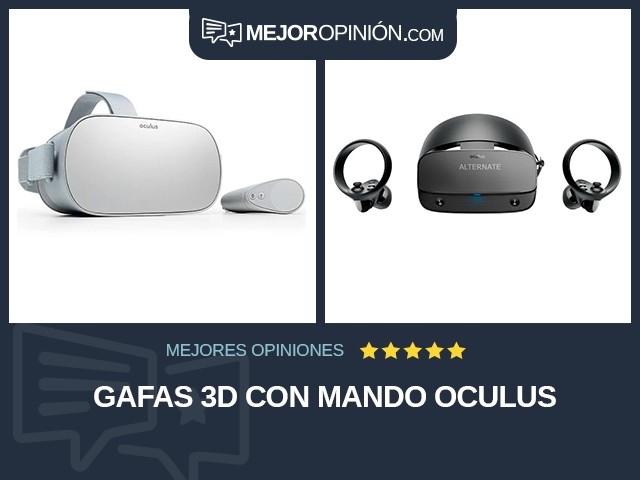 Gafas 3D Con mando Oculus