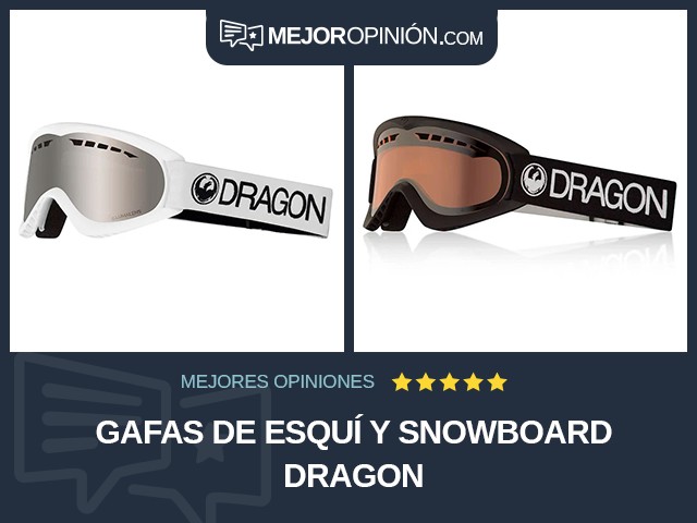 Gafas de esquí y snowboard Dragon