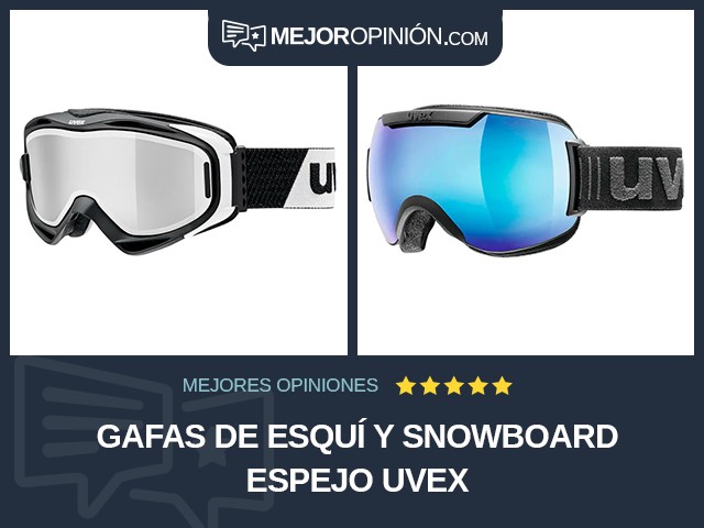 Gafas de esquí y snowboard Espejo uvex