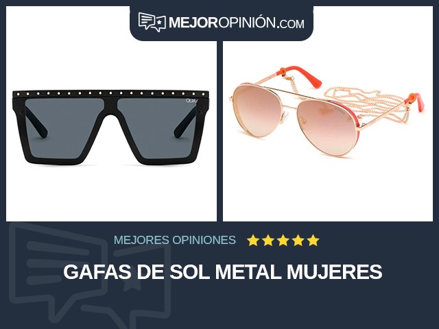 Gafas de sol Metal Mujeres