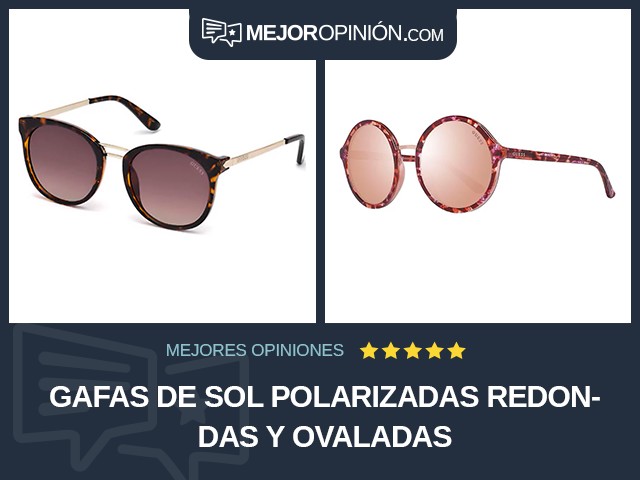 Gafas de sol Polarizadas Redondas y ovaladas