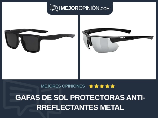Gafas de sol protectoras Antirreflectantes Metal