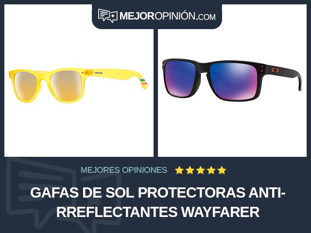 Gafas de sol protectoras Antirreflectantes Wayfarer