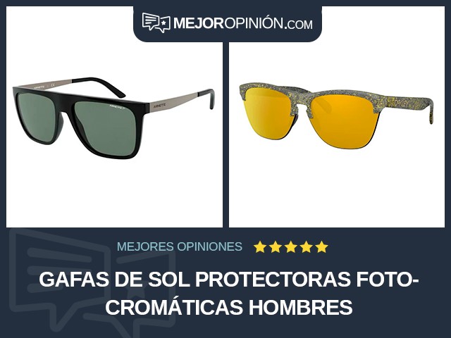 Gafas de sol protectoras Fotocromáticas Hombres