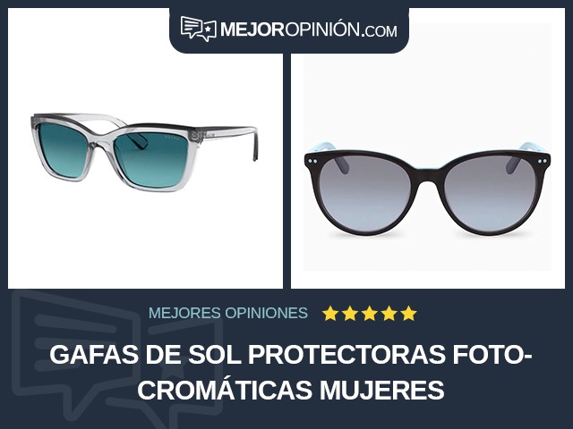 Gafas de sol protectoras Fotocromáticas Mujeres
